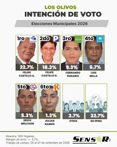 Estudios los olivos setiembre 2